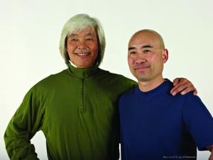 Sifu Tim Lee (Right) with his former instructor Sifu Greg Yau.