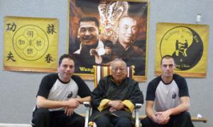 Sifu Wang Kiu, Dennis Wetter & Jerome Lam
