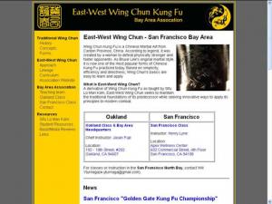 East-West Wing Chun: Oakland
