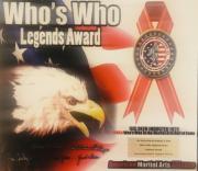 AMAA Who’s who in martial arts Hall of Fame