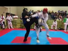 Embedded thumbnail for Killer Wing Chun larp sao technique used in karate tournament &amp;amp; good for street fights 