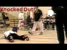 Embedded thumbnail for Karate man KNOCKED OUT cold like a street fight with Wing Chun move by Sifu Arnett &amp;amp; demonstrated 