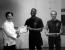 Sifu Ki Innis with Master Victor Parlati and Grandmaster William Cheung
