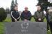 The Twins and Their Sifu at GM Moy Yat's Grave